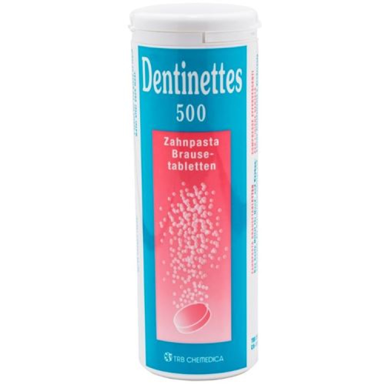 Dentinettes tablet effervescent 500 pcs