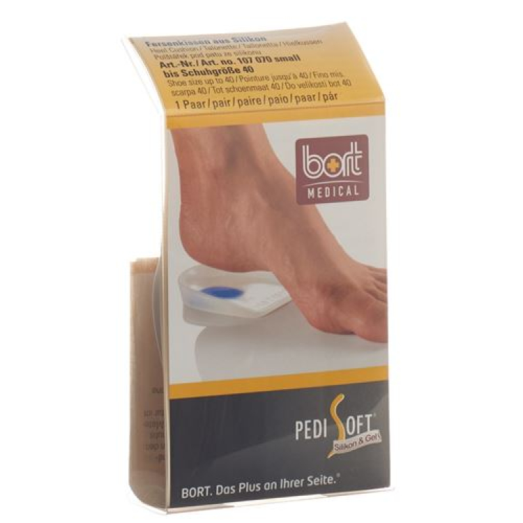 BORT PediSoft heel cushion S -40 m 2 unit Softspot