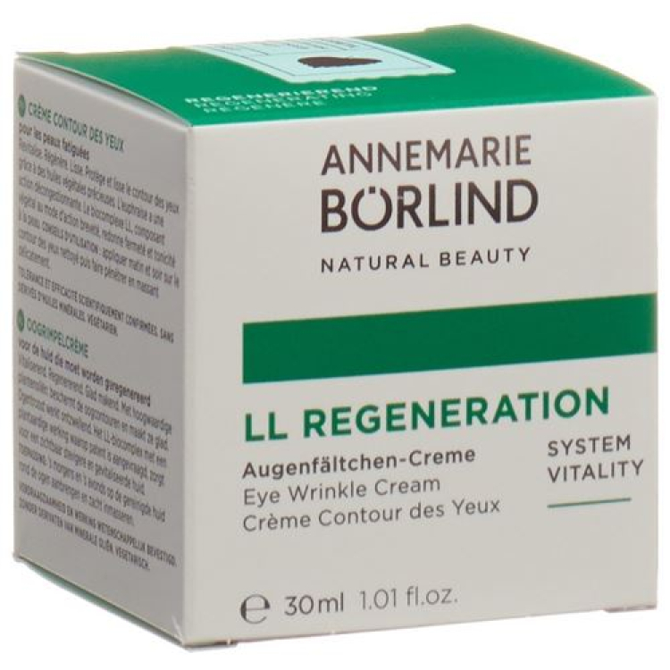 Borlind LL Regeneratie Oogrimpelcrème 30 ml