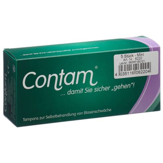 Contam Vaginalampon 22mm Mini 5 יח'