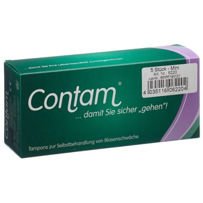 Contam Vaginalampon 22mm Mini 5 יח'