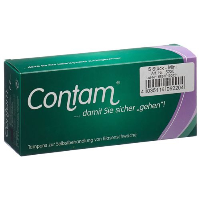 Contam Vaginaltampon 22mm Mini 5 ширхэг