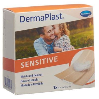 Dermaplast sensitive quick association 4cmx5m тері түсі рөлі