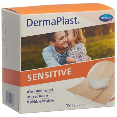 Dermaplast רגיש schnellverb hf 6cmx5m תפקיד