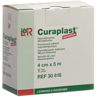 Curaplast sårbandage 4cmx5m hudfarve rolle