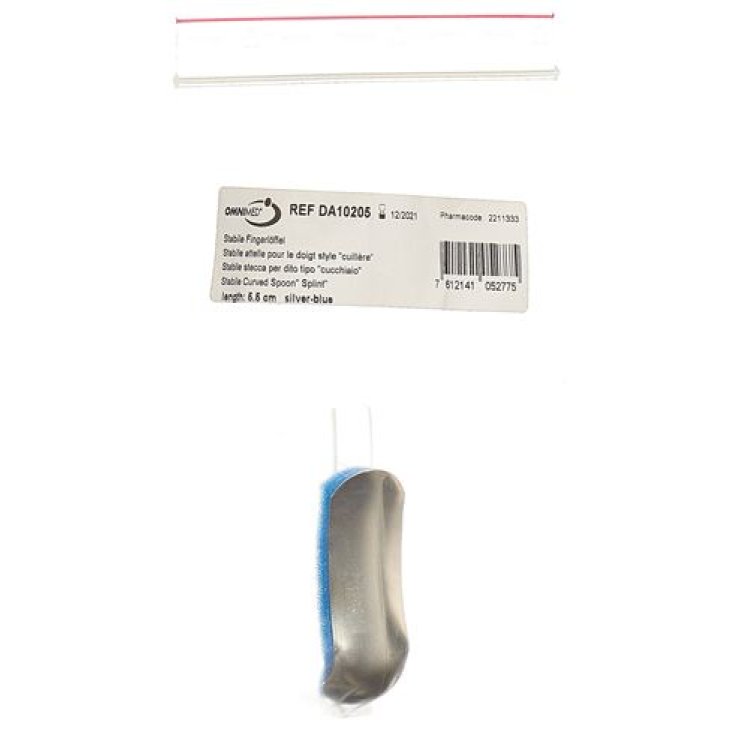 OMNIMED DALCO Fingerlöffel 5.5cm silber blau