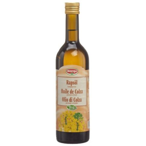 Huile de colza Morga bio pressée à froid 5 dl