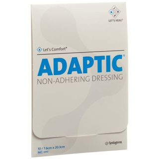 Adaptic wound dressing 7.6x20.3cm sterile bag 10 pcs