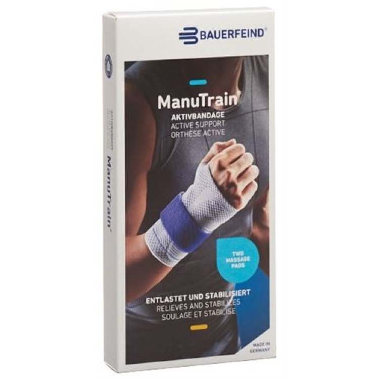 ManuTrain Aktivbandage Gr2 rechts titan