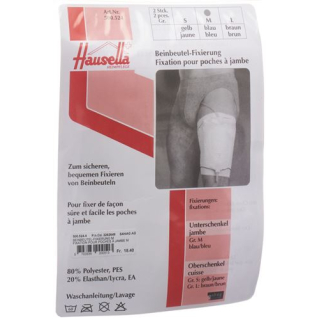 Hausella leg bag fixation M thigh 2 pcs