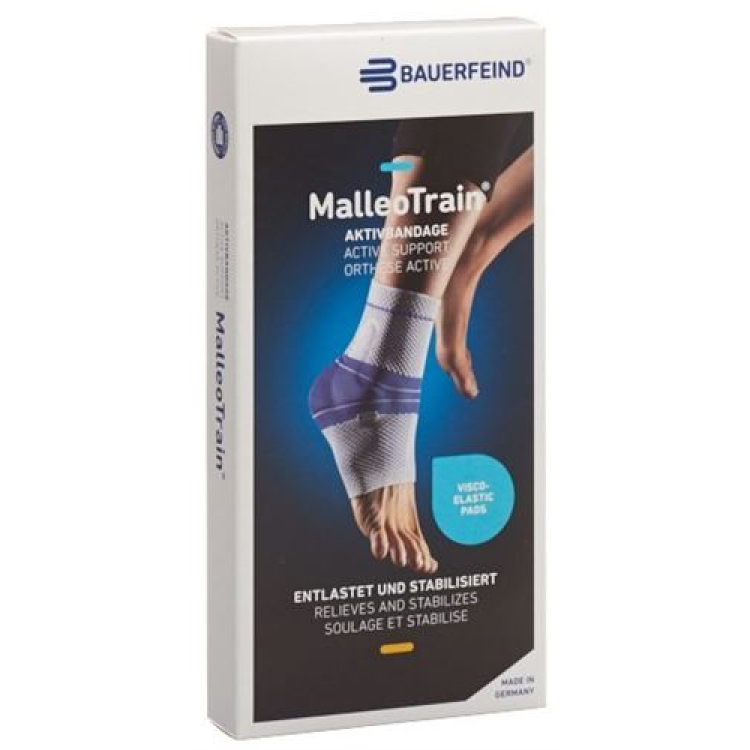 MalleoTrain aktivt bandage storlek 2 vänster beige