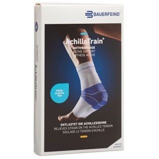 AchilloTrain active bandage size 4 left titanium