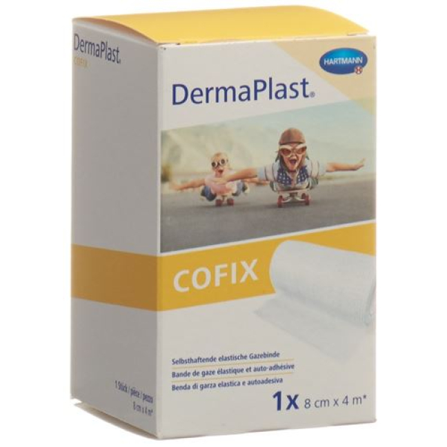DermaPlast COFIX venda gasa 8cmx4m blanca