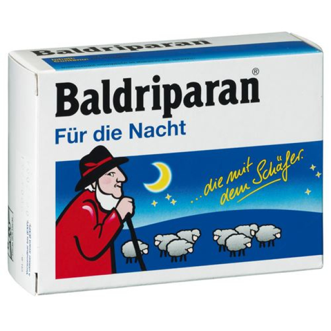 Baldriparan for the Night Dragées - Valerian Root Sleep Aid