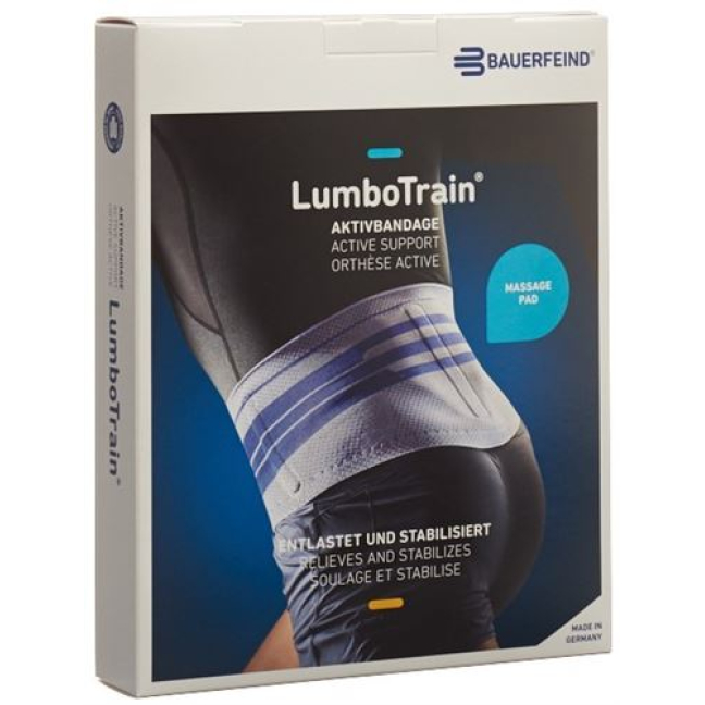 LumboTrain aktiv støtte Gr4 titanium