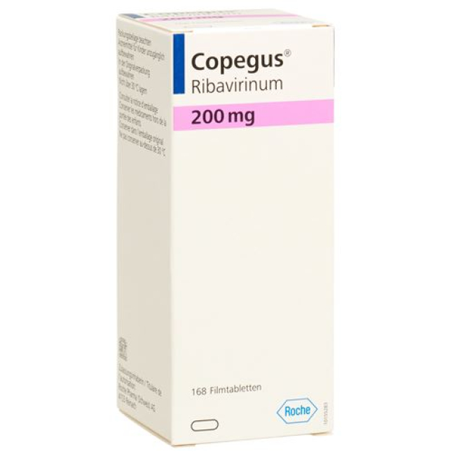 Copegus Tabl 200 mg 168 dona