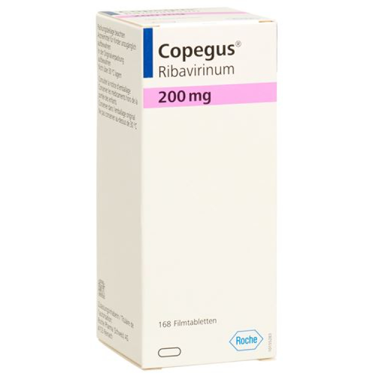 Copegus Tabl 200 mg 168 st