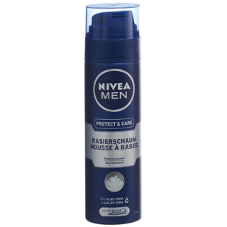 Nivea Men Protect & Care espuma de barbear 200 ml