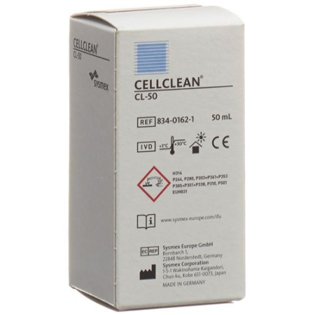 CELLCLEAN rengøringsopløsning til Sysmex CL-50 50 ml