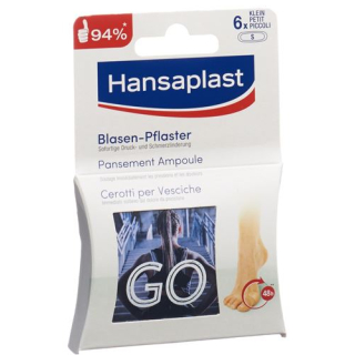 Hansaplast Footcare pansements ampoules petits 6 pcs