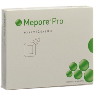 Mepore pro wound dressing 7x6cm wound pad 4x3cm sterile 10 pcs