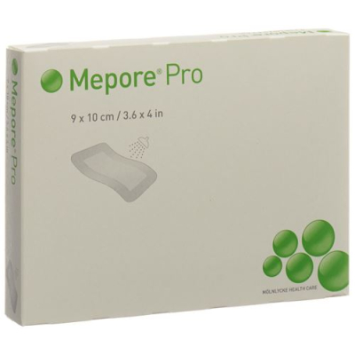 Mepore pr. sårbandage 10x9cm Wundkisssen 6x5cm steril 10 stk.