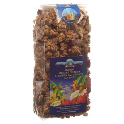 Bioking berries crunchy crunchy мюсли 375гр