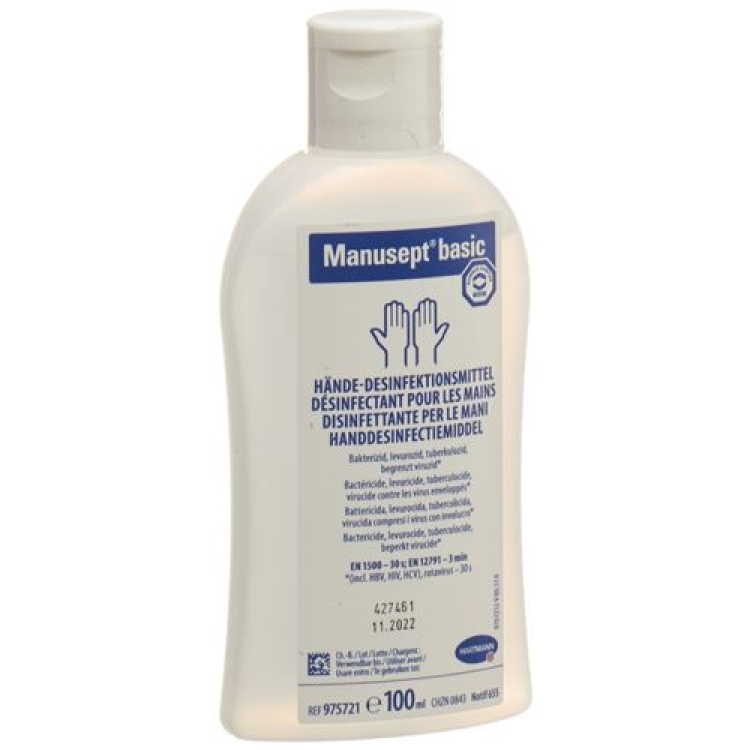 Manusept basic handdesinfectie fles 100 ml