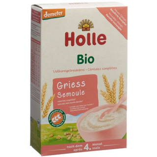 Holle organic baby porridge semolina 250 g