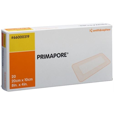 Primapore krytie na rany 20x10cm sterilné 20 ks