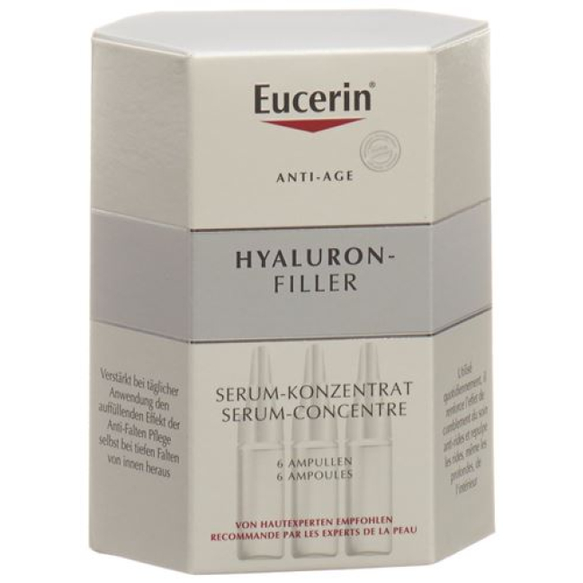 Eucerin HYALURON-FILLER Сарысу концентраты 6 x 5 мл