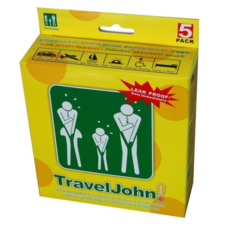 TRAVEL JOHN knusepose 5 stk