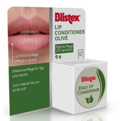 Blisterex lip conditioner olive 7 ក្រាម។