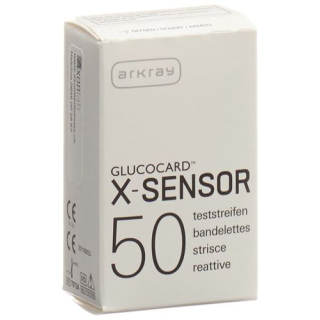 Glucocard X-Sensor test strips 50 pcs