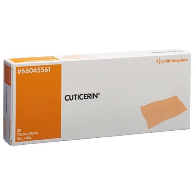 Cuticerin salve kompress 7,5x20cm 50 stk