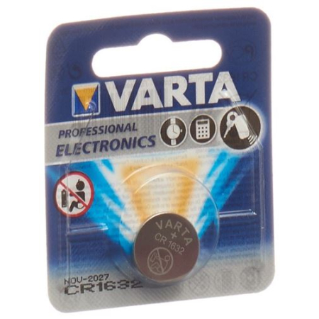 VARTA batteri CR1632 Lithium 3V