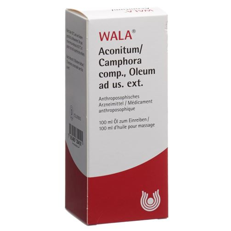 Wala Aconitum / Camphor 완제품. 오일 FL 100ml