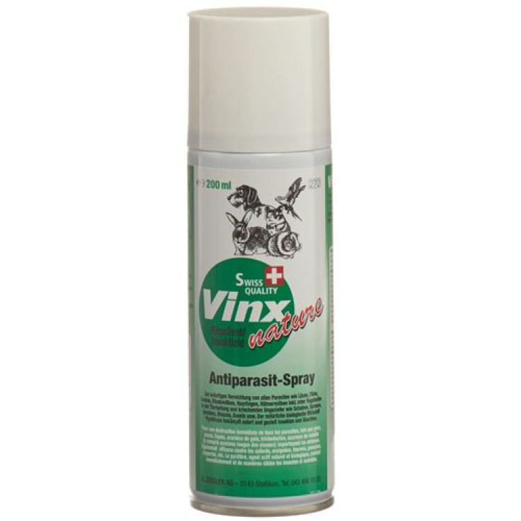 VINX NATURE Αντιπαρασιτικό Σπρέι για μικρά ζώα 200 ml