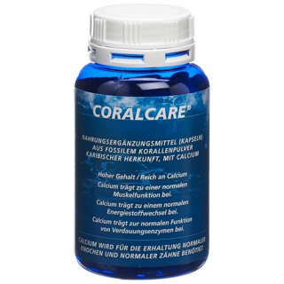 Coral care karibų kilmės kaps 1000 mg ds 120 vnt
