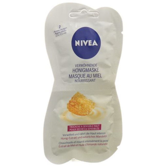 Nivea Visage Honey Mask 2 x 7,5 ml