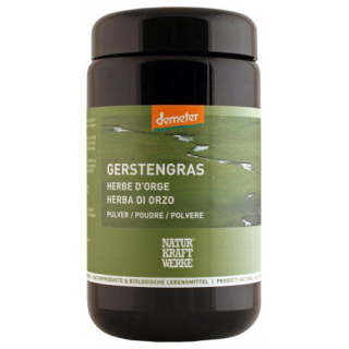 NaturKraftWerke barley grass powder Demeter 130 g