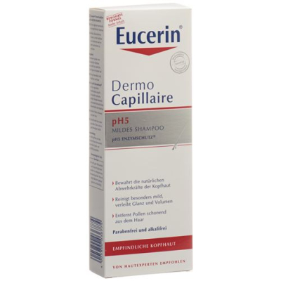 Eucerin dermocapillaire ph5 שמפו עדין 250 מ"ל