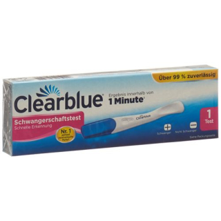 Clearblue pregnancy test Fast detection