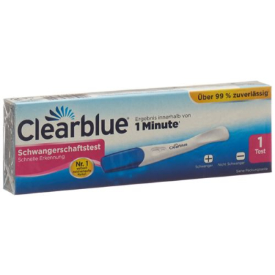 Clearblue tehotenský test rýchla detekcia