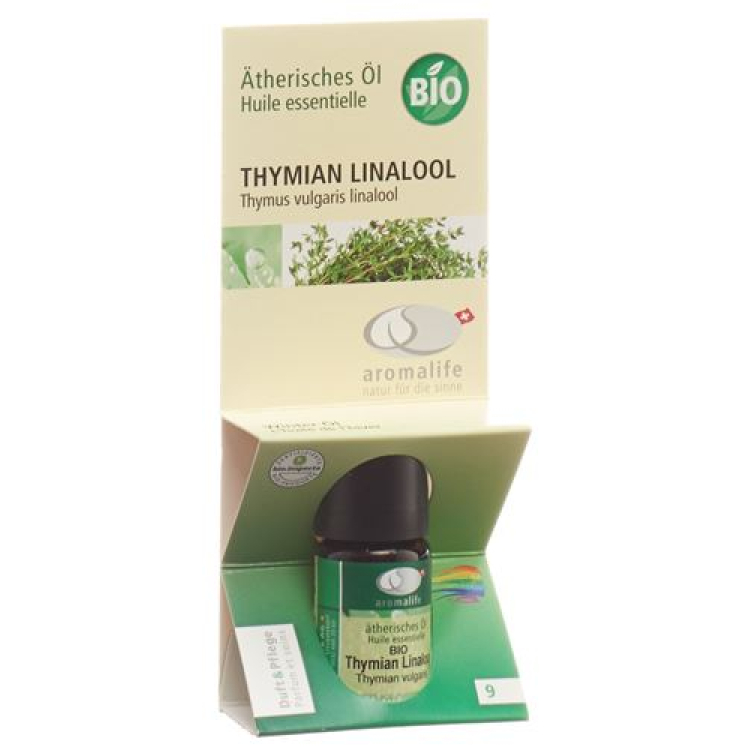 Aromalife TOP timian linalol-9 Äth / olje Fl 5 ml