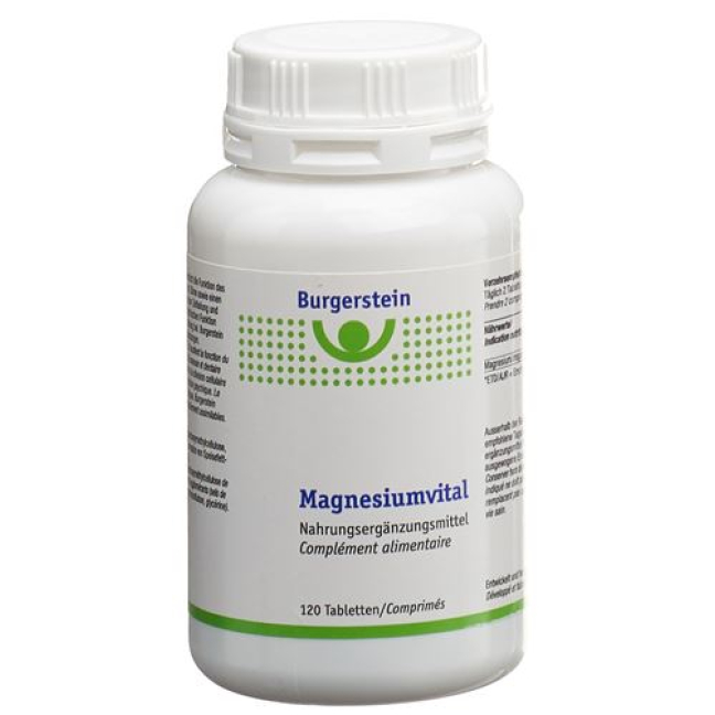 Burgerstein Magnesium Vital 120 tabletter