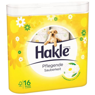 Hakle tampon de toilette camomille FSC 16 pcs