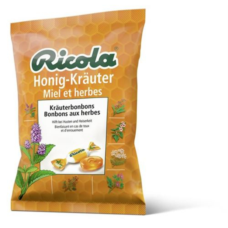 Ricola bylinkové medové bylinkové cukríky Battalion 125 g