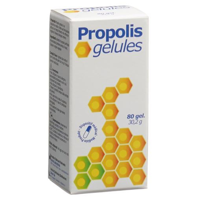 Própolis Gélulas 377 mg Ds 80 unid.