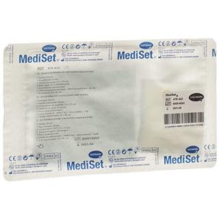 Mediset wound care set with button cannula B1562